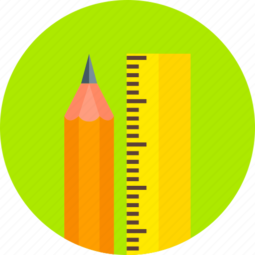 Drawing, draw, equipment, graphic, pencil, straight edge, tools icon - Download on Iconfinder