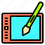 computer, creativity, graphic, pen, professional, tablet, technology 