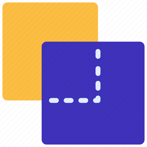 Subtract, shapes, tools, subtraction, shape icon - Download on Iconfinder