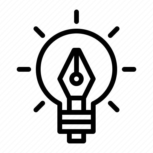Bulb, creative, creativity, design, graphic, idea, solution icon - Download on Iconfinder