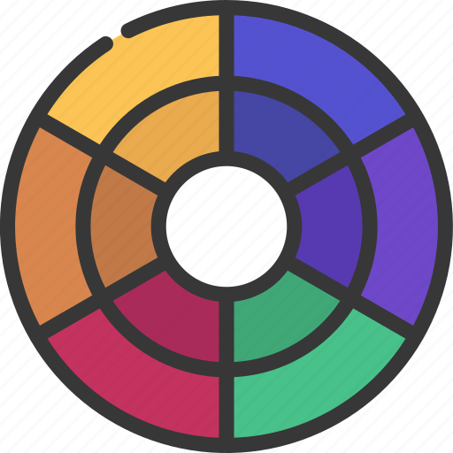 Colour, wheel, tools, palette, colours, design icon - Download on Iconfinder