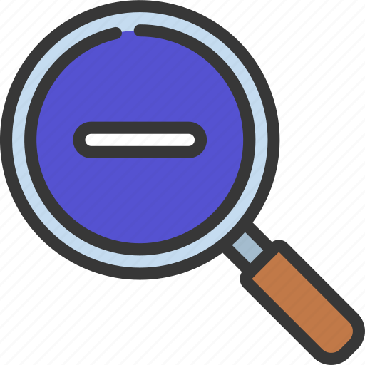 Zoom, out, zooming, magnifying, glass icon - Download on Iconfinder