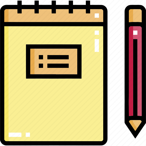 Notbook, book, education, school, learning, study icon - Download on Iconfinder