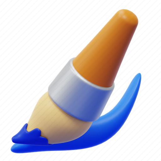 Brush, tool, paint, painting, equipment, coloring icon - Download on Iconfinder