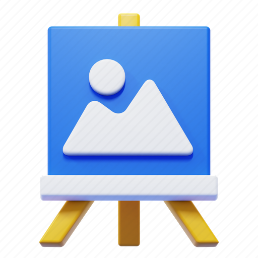 Canvas, new file, gallery, photo, page, file, paint icon - Download on Iconfinder