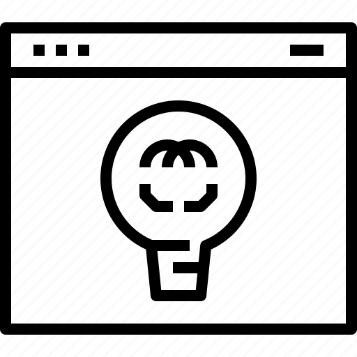 Bulb, ceative, design, idea, light, web icon - Download on Iconfinder