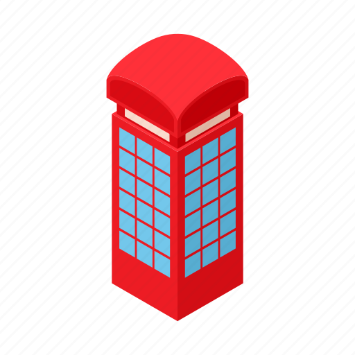 Box, cartoon, figures, red, sound, telephone, tube icon - Download on Iconfinder