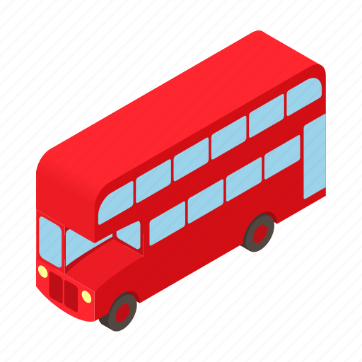 Bus, cartoon, decker, double, england, tourism, travel icon - Download on  Iconfinder