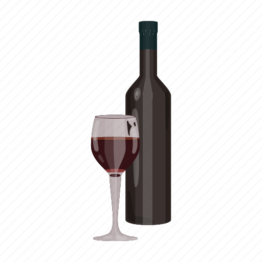 Bottle, drink, glass, spirits, wine icon - Download on Iconfinder