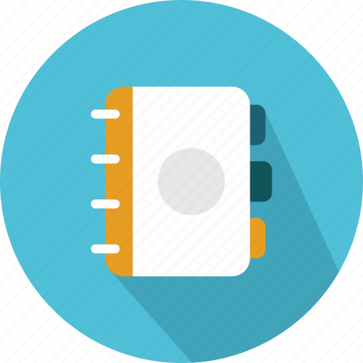 Agenda, bookmarks, education, meeting, notebook, notepad, writing icon - Download on Iconfinder