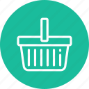basket, container, purchase, shop, shopping, store