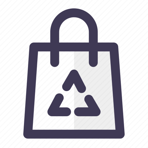 Bag, green, paper icon - Download on Iconfinder