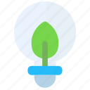 energy, green, lamp