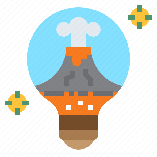 Electricity, energy, geothermal, green, lightbulb, power, renewable icon - Download on Iconfinder