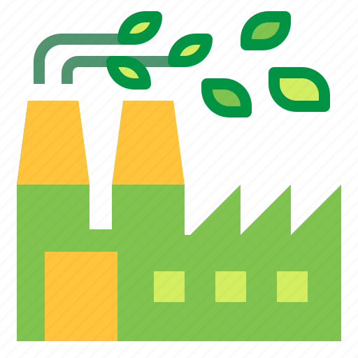 Electricity, energy, factory, green, plant, power, station icon - Download on Iconfinder