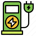 charger, electric, plug, power, recharge, renewable, station