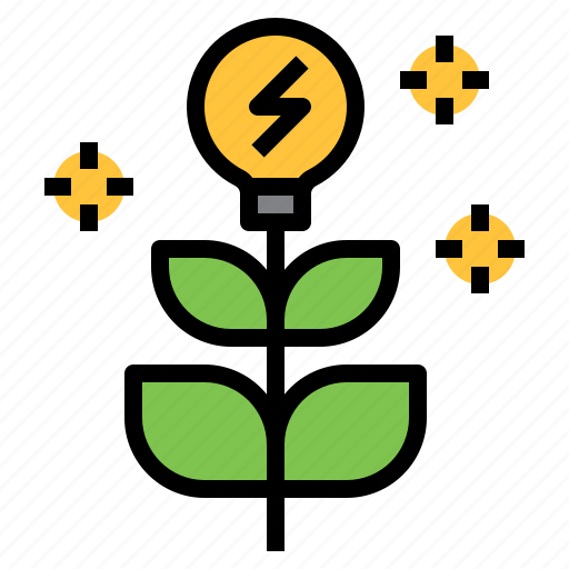 Biomass, bulbs, electric, energy, green, lightbulb, plant icon - Download on Iconfinder