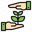 ecology friendly, environment, green, hand, nature, plant, save