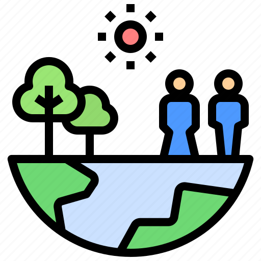 Ecosystem, nature, environment, human, earth, habitat icon - Download on Iconfinder