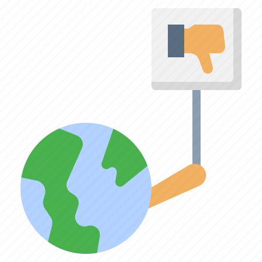 Globe, dislike, world, disagree, opinion, comment icon - Download on Iconfinder