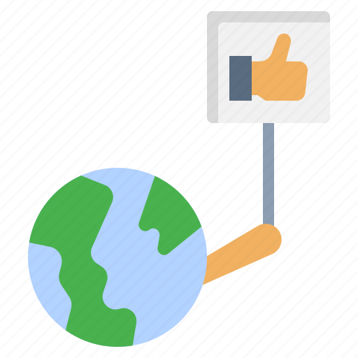 Globe, like, world, agree, opinion, comment icon - Download on Iconfinder