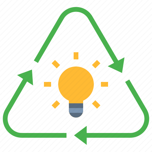 Renewable, energy, recycle, sustainable, electric, bulb, conservation icon - Download on Iconfinder
