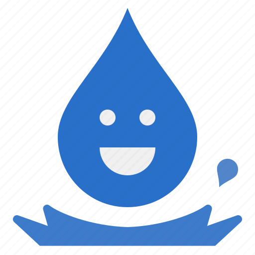 Water, mineral, smile, happy, fresh, nature icon - Download on Iconfinder