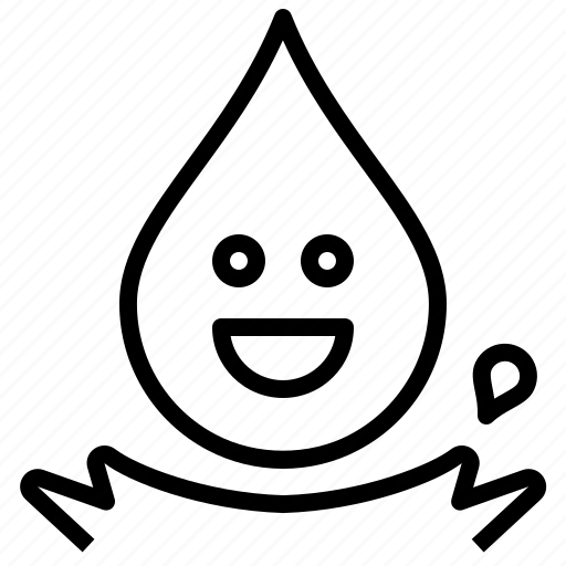 Water, mineral, smile, happy, fresh, nature icon - Download on Iconfinder