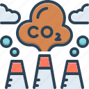 reduce co2, factory, smoke, pollution, emission, carbon dioxide, exhaust