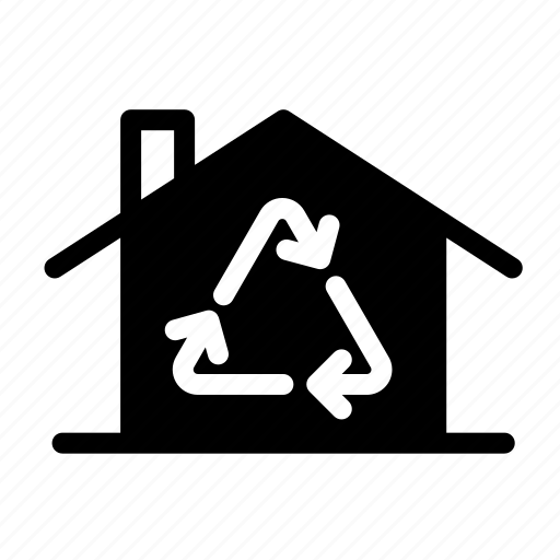 Ecology, home, home renovation, house, recycle, renovate, renovation icon - Download on Iconfinder