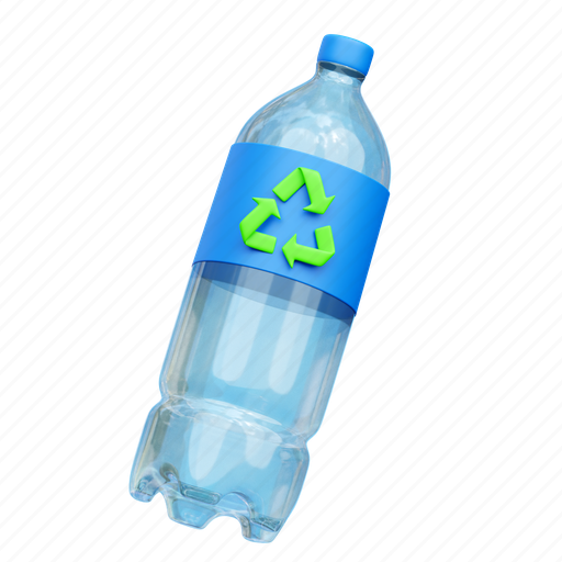 Eco, bottle, nature, ecology, recycle 3D illustration - Download on Iconfinder