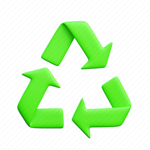 Recycle, recycling, ecology, environment, bin 3D illustration - Download on Iconfinder