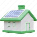 green energy, solar cell panel, renewable energy, eco house 
