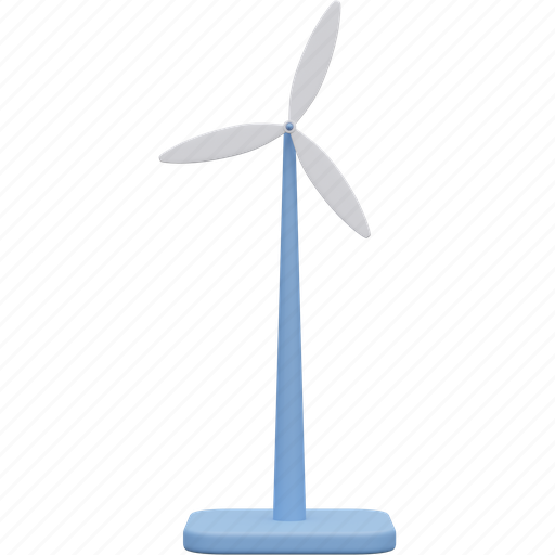 Green energy, windmill, eco turbine, wind energy 3D illustration - Download on Iconfinder