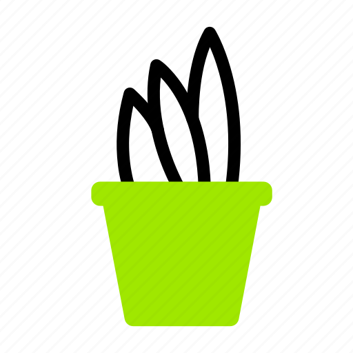 Flower, growth, leaf, plant, pot, tree icon - Download on Iconfinder
