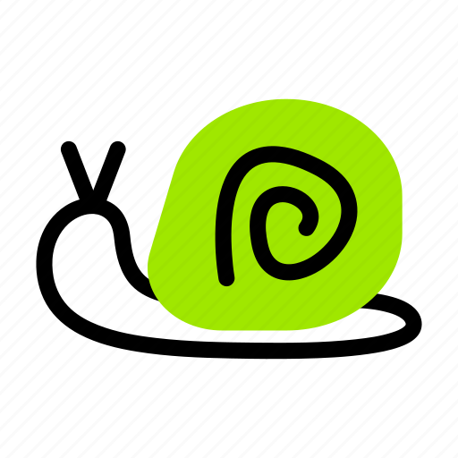 Animal, cute, shell, slug, snail icon - Download on Iconfinder