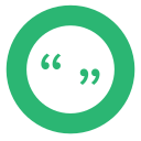 green, quotation mark, quotes