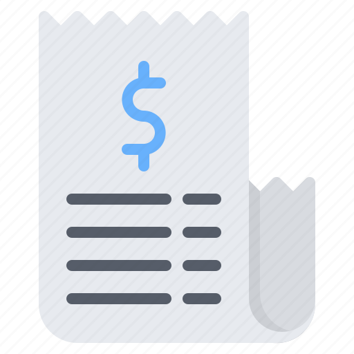 Bill, invoice, ticket, payment, grocery, billing, receipt icon - Download on Iconfinder