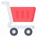 trolley, store, shop, grocery, shopping, supermarket, cart