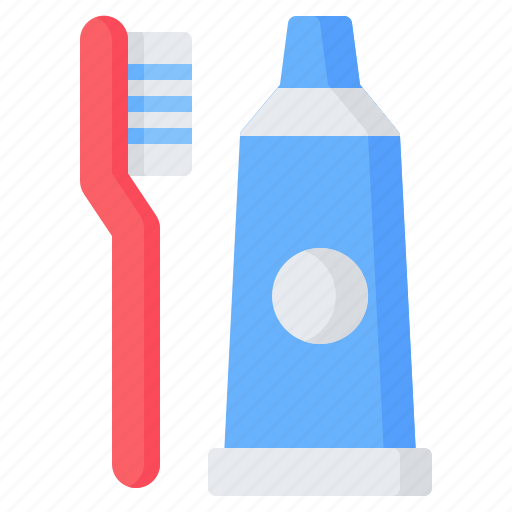Toothbrush, hygiene, healthcare, paste, toothpaste, tooth icon - Download on Iconfinder