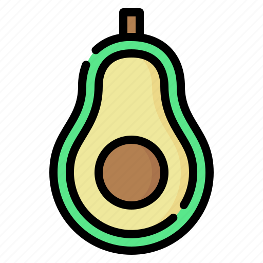 Vegan, avocado, healthy, fruit, diet, food, vegetarian icon - Download on Iconfinder