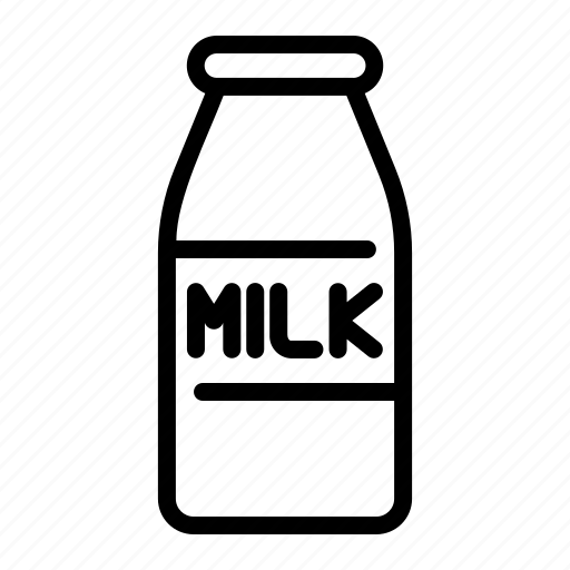 Milk, bottle, drink, food, coffee, shop icon - Download on Iconfinder