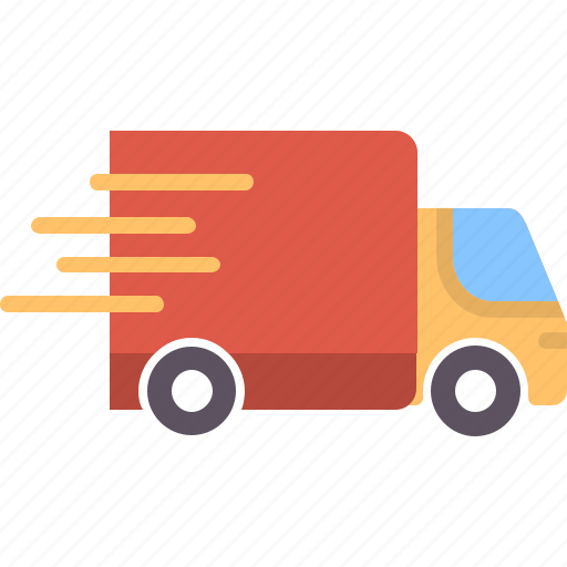 Delivery, fast, logistics, shipping, truck icon - Download on Iconfinder
