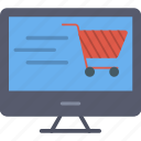 online, store, cart, commerce, e, ecommerce, 1