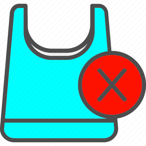 Bags, contamination, no, plastic, pollution, reusable icon - Download on Iconfinder