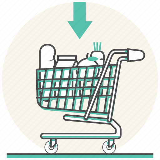Buy, cart, food, foodstuff, grocery, shopping, supermarket icon - Download on Iconfinder