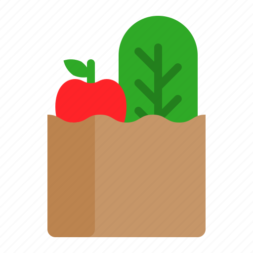 Bag, food, grocery, grocery bag, shop, store icon - Download on Iconfinder