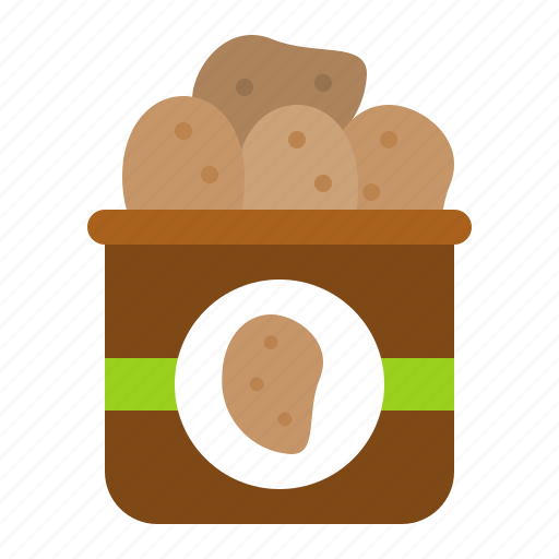 Bag, food, grocery, potato, shop icon - Download on Iconfinder