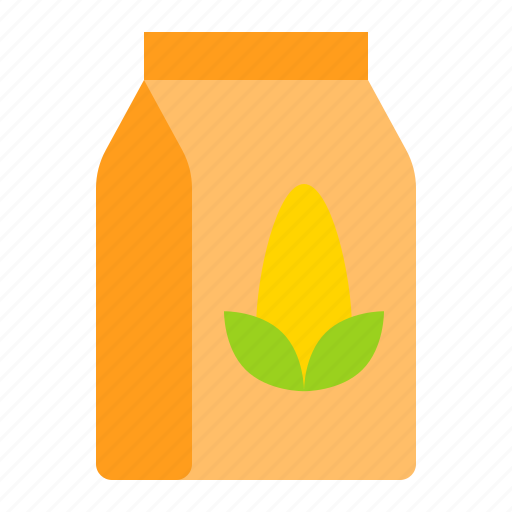 Bag, corn, food, grain, grocery, shop icon - Download on Iconfinder