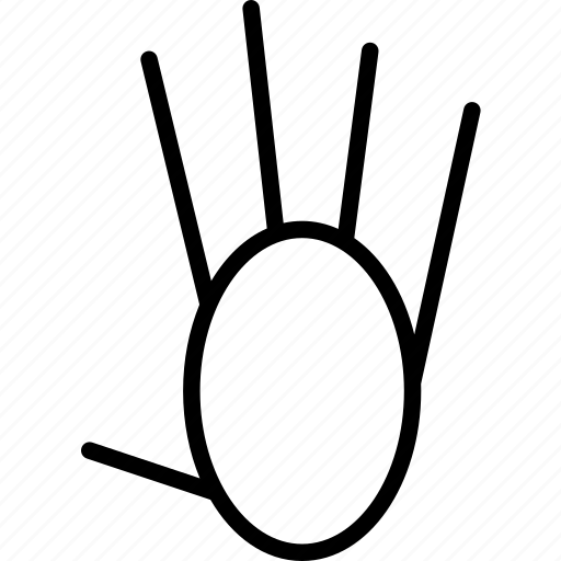 Fingers, hand, human, palm icon - Download on Iconfinder
